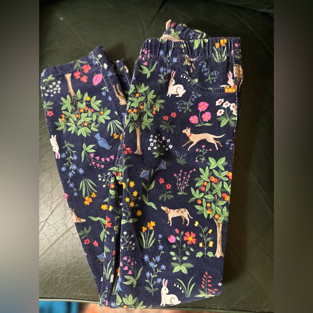 Mini Boden size 9 micro cord pull on pants